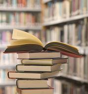 stacks of books